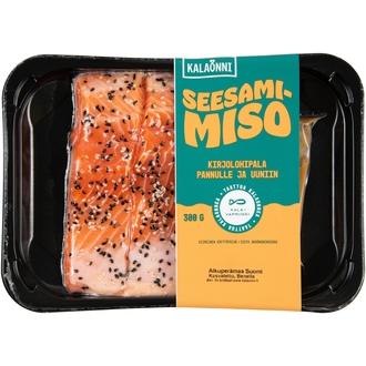 Kalaonni Seesami-Miso kirjolohipala pannulle ja uuniin 300 g