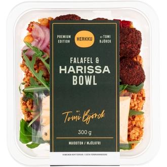 Herkku Premium Edition Falafel & harissa bowl 300g