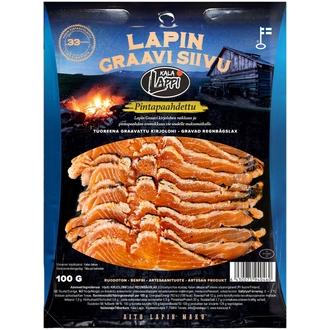 Lapin Graavi kirjolohifileesiivu 100g, pintapaahdettu