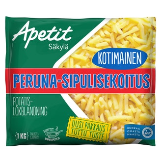Apetit Kotimainen Peruna-sipulisekoitus pakaste 1kg