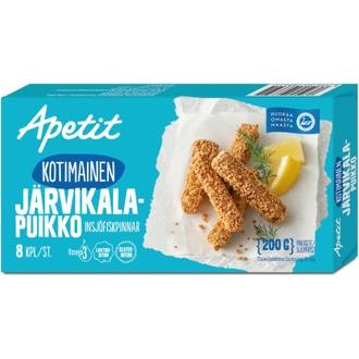 Apetit kotimaiset järvikalapuikot 200g pakaste