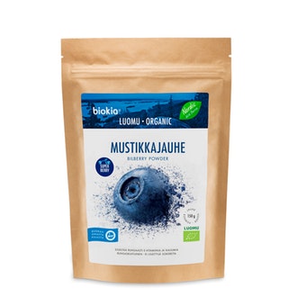 Biokia 150g Luomumustikkajauhe
