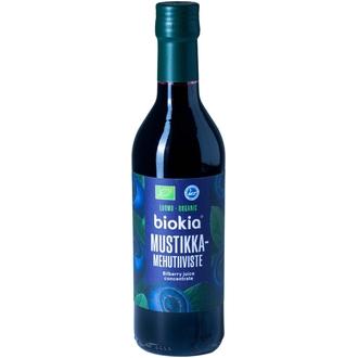 Biokia Luomu mustikkamehutiiviste 350ml
