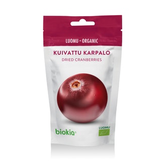 Biokia 50g Luomu kuivattu karpalo