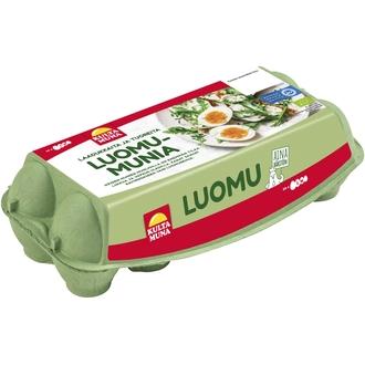Kultamuna luomu kananmuna M/L10 630g
