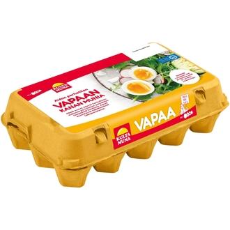 Kultamuna vapaa kananmuna M/L15 945g