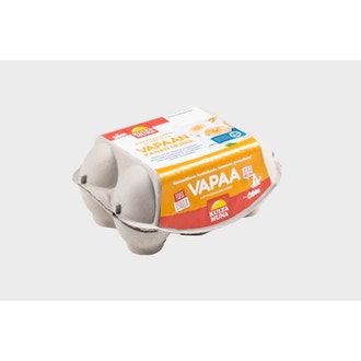 Kultamuna vapaa kananmuna XL6 468g