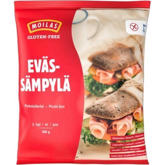 Moilas Gluteeniton Evässämpylä 3 Kpl/ 360 G Pakaste