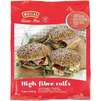 Moilas 4X60g Kuitusämpylä Gluteeniton Pakaste