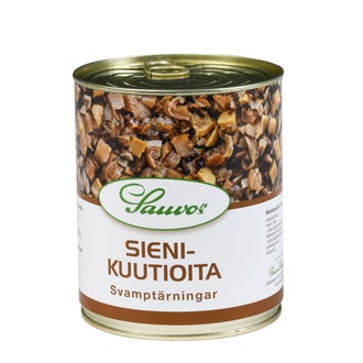 Sauvon Sienikuutioita miedossa suolaliemessä 850/500g