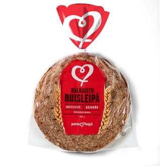 Porin leipä ruisleipä 400g halkaistu