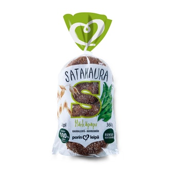 Porin Leipä Satakaura Härkäpapu 6kpl/360g