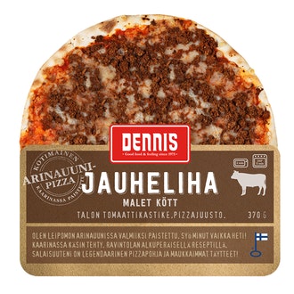 Dennis Jauhelihapizza 370g