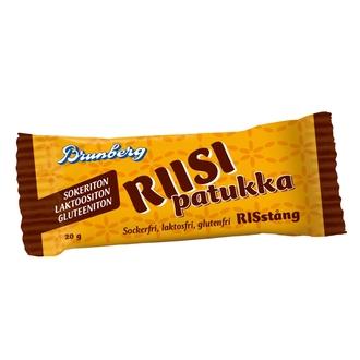 Brunberg Sokeriton Riisipatukka Riisisuklaa 20G