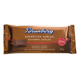 Brunberg Sokeriton suklaa 50g