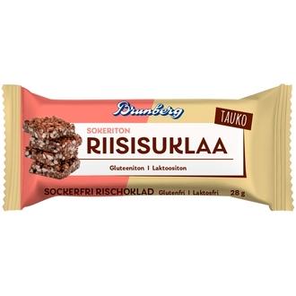Brunberg Tauko Sokeriton Riisisuklaa 28g
