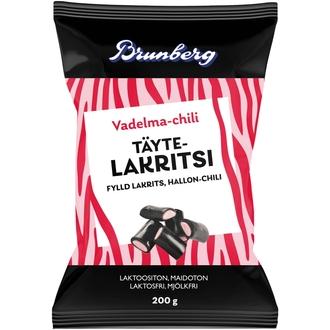 Brunberg Vadelma-Chili täytelakritsi 200g