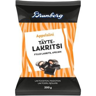 Brunberg Appelsiini täytelakritsi 200g