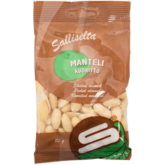 Sallinen Manteli kuorittu 80g