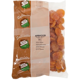 Sallinen aprikoosi 800g