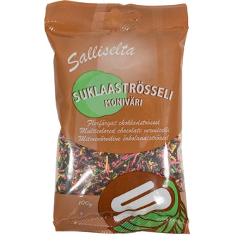 Salliselta Suklaaströsseli moniv. 100g