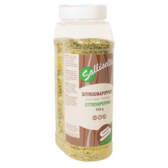 Sallinen sitruunapippuri 530g