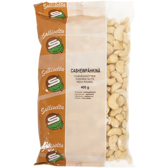 Sallinen Cashewpähkinä 400g