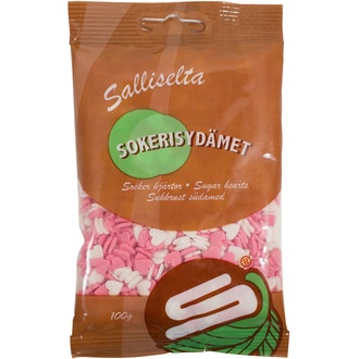 Salliselta Sokerisydämet 100g