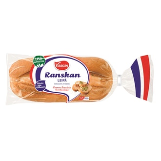 Vaasan Ranskanleipä 350 g vehnäleipä