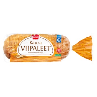 Vaasan Kauraviipaleet 500 g viipaloitu kaurasekaleipä