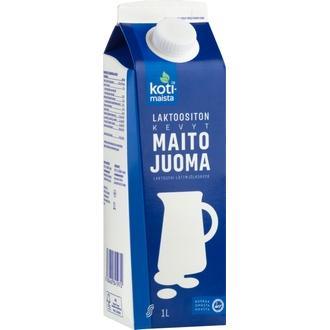 Kotimaista Laktoositon kevytmaitojuoma 1 l UHT