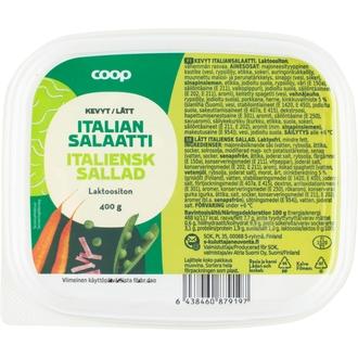 Coop Italiansalaatti Kevyt 400g