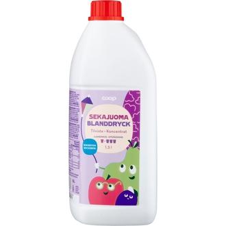 Coop sekajuomatiiviste sokeriton 1+3 1,5l