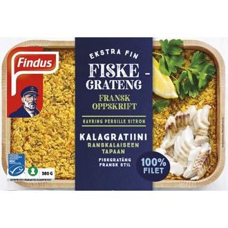 Findus Kalagratiini ranskalaiseen tapaan 380g MSC, pakaste