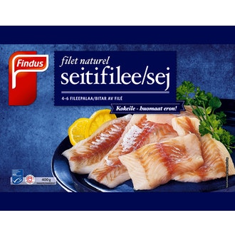Findus Filet Naturel Seiti 400g MSC