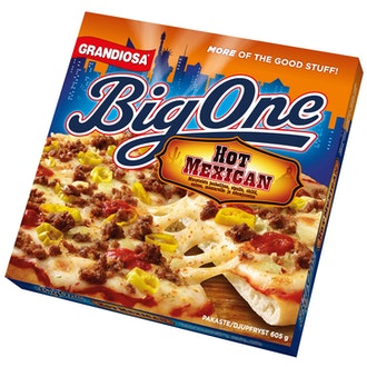 Grand pan pizza 605g hot mexican
