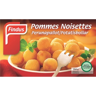 Findus Pommes Noisettes perunapallot 350g, pakaste