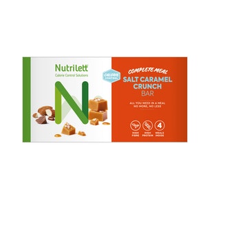 Nutrilett Salt Caramel Crunch bar 4x56g