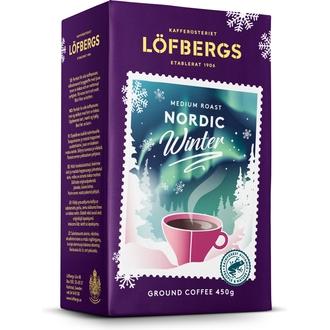 Löfbergs Nordic Suodatinkahvi 450 g Rainforest Alliance
