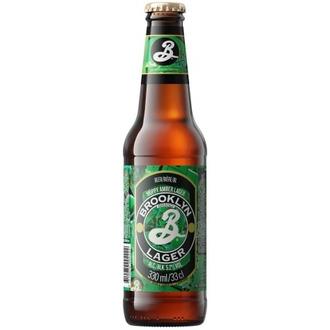 Brooklyn Lager olut 5,2% lasipullo 0,33 L
