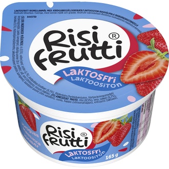 Risifrutti laktoositon mansikka riisivälipala 165g
