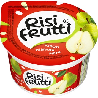 Risifrutti päärynäunelma riisivälipala 175g