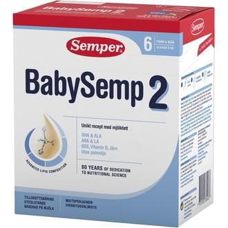 Semper Babysemp2 500G Maitopohjainen Vieroitusvalmiste Alkaen 6 Kk, Jauhe