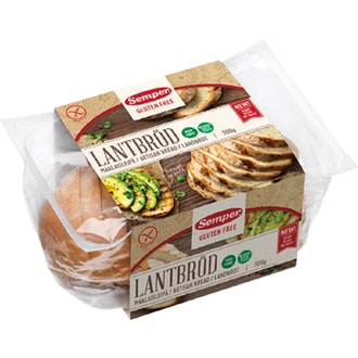 Semper viipaloitu maalaisleipä 300g gluteeniton