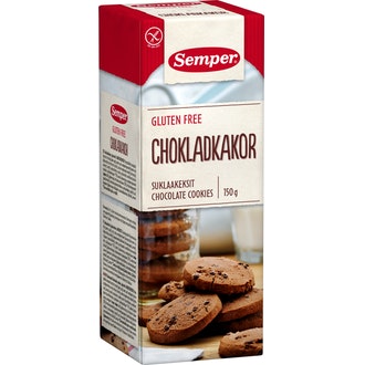 Semper 150g Suklaakeksit gluteeniton