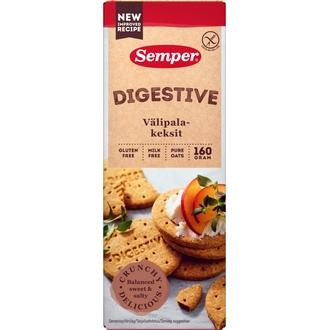 Semper Gluteeniton Digestive keksi 160g