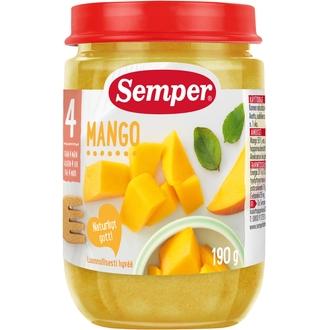 Semper 190G Mangoa Alkaen 4 Kk Lasten Hedelmäsose