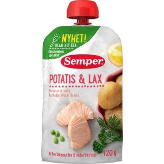 Semper 120G  Perunaa & Lohta Alkaen 6 Kk, Valmis Ateria