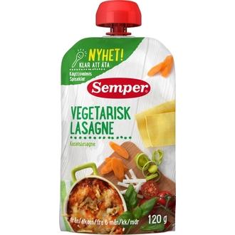 Semper 120G   Kasvislasagne Alkaen 6 Kk, Valmis Ateria