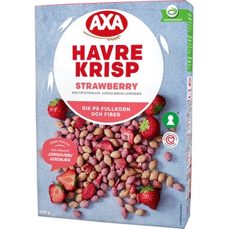 AXA Havre Krisp Mansikka 300g